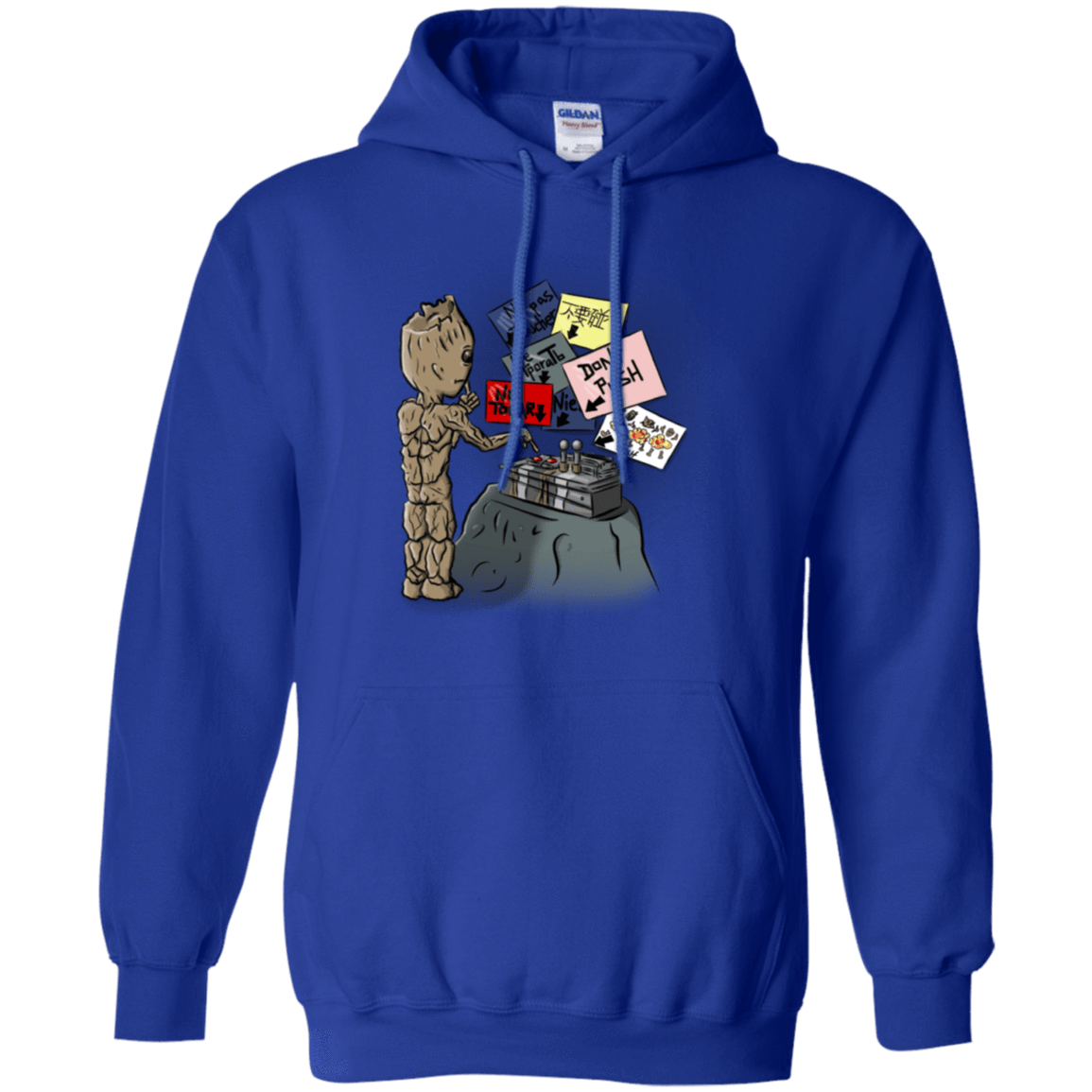 Sweatshirts Royal / S Groot No Touch Pullover Hoodie