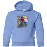 Sweatshirts Carolina Blue / YS Groot No Touch Youth Hoodie