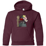 Sweatshirts Maroon / YS Groot No Touch Youth Hoodie