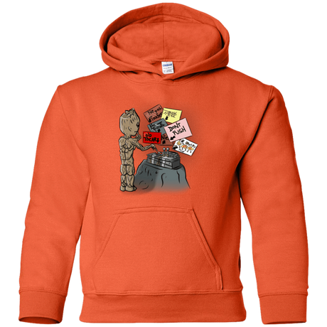 Sweatshirts Orange / YS Groot No Touch Youth Hoodie