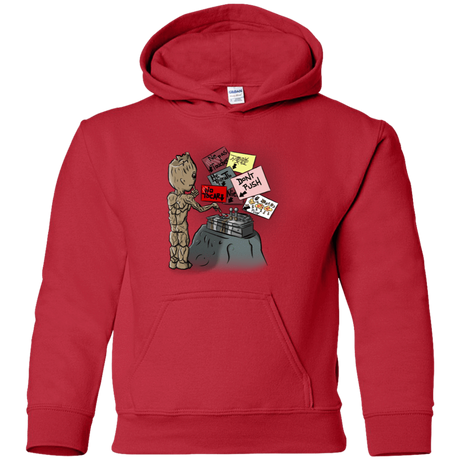 Sweatshirts Red / YS Groot No Touch Youth Hoodie