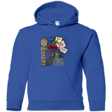 Sweatshirts Royal / YS Groot No Touch Youth Hoodie