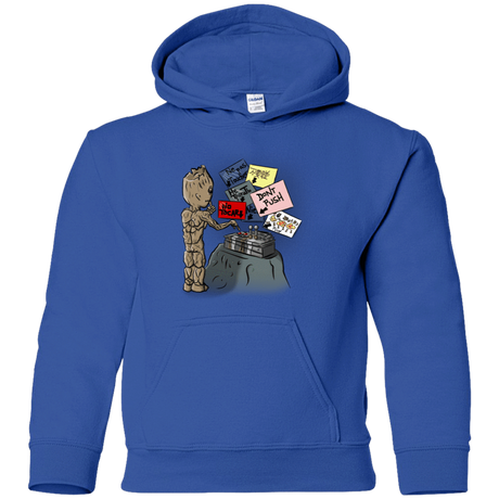 Sweatshirts Royal / YS Groot No Touch Youth Hoodie