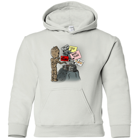 Sweatshirts White / YS Groot No Touch Youth Hoodie