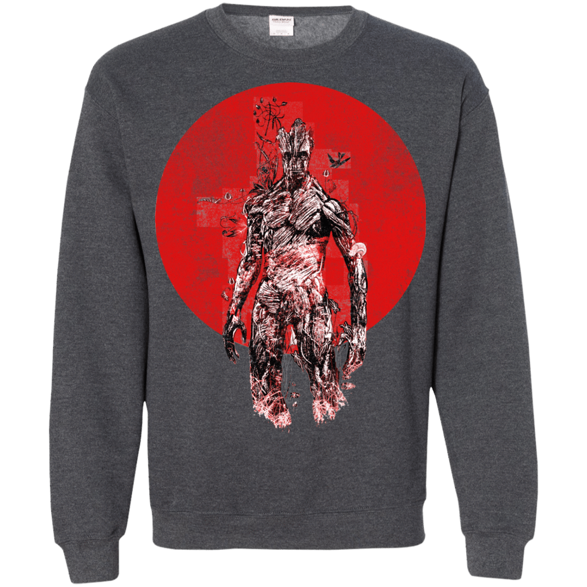 Sweatshirts Dark Heather / S Groot's Garden Crewneck Sweatshirt