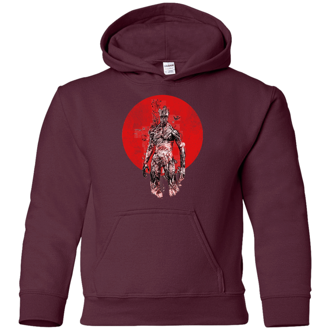 Sweatshirts Maroon / YS Groot's Garden Youth Hoodie