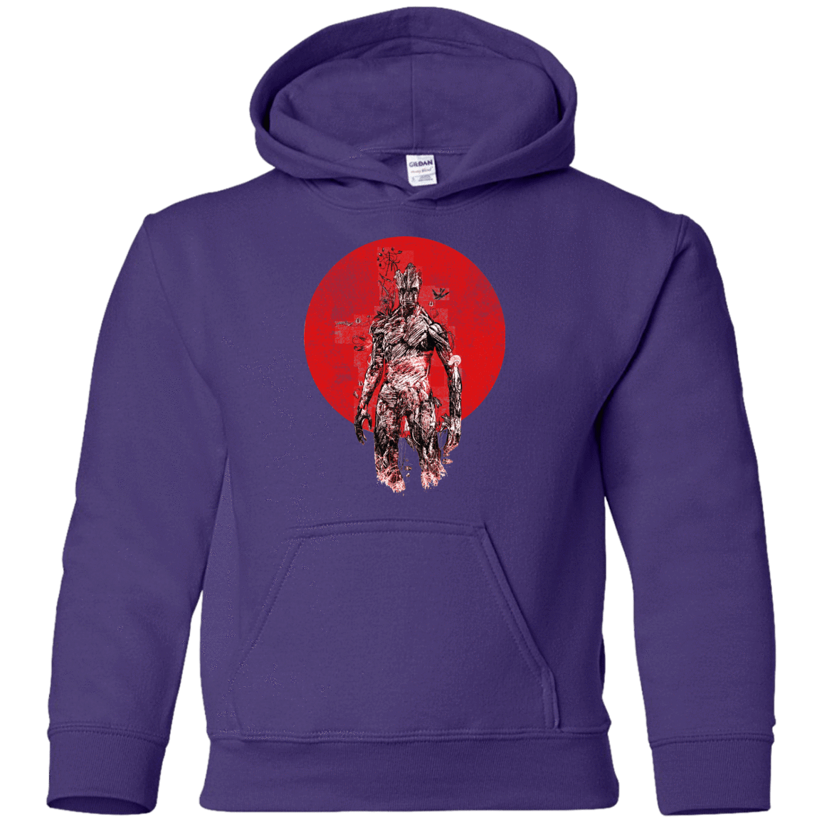Sweatshirts Purple / YS Groot's Garden Youth Hoodie