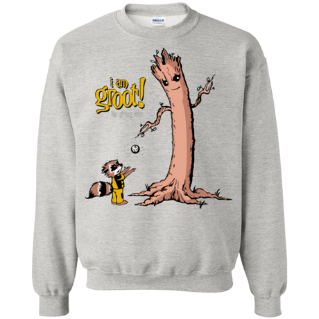 Sweatshirts Ash / Small Groots Giving Crewneck Sweatshirt