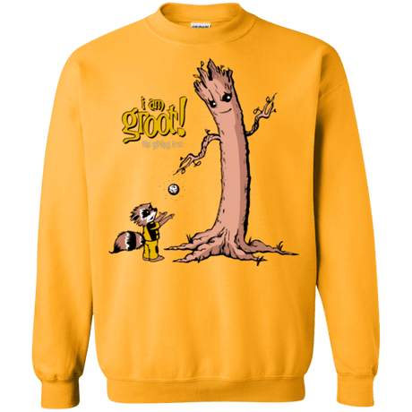 Sweatshirts Gold / Small Groots Giving Crewneck Sweatshirt