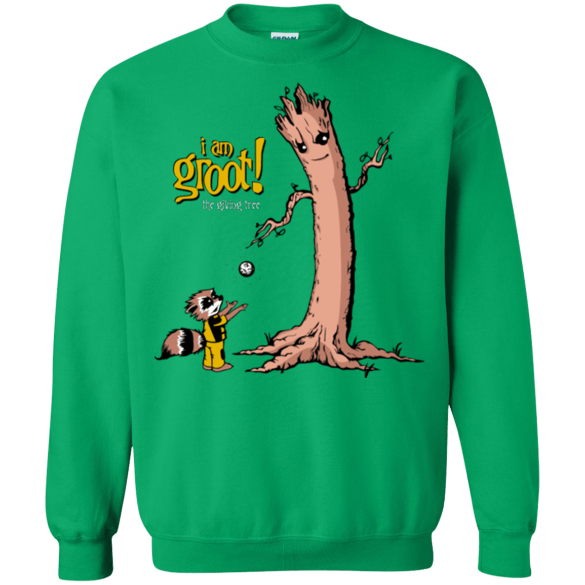 Sweatshirts Irish Green / Small Groots Giving Crewneck Sweatshirt