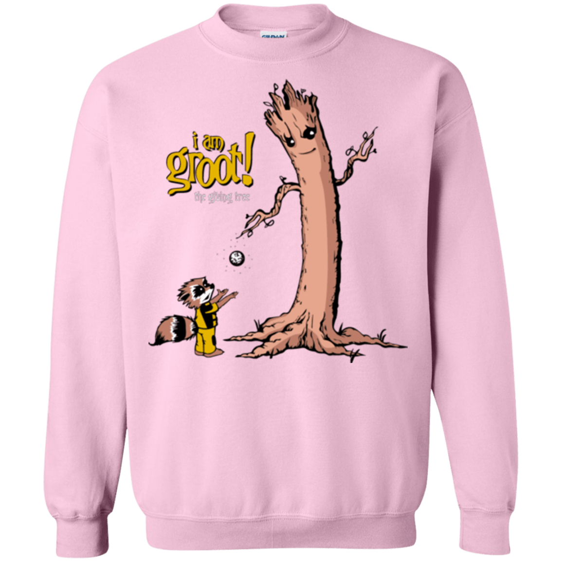 Sweatshirts Light Pink / Small Groots Giving Crewneck Sweatshirt