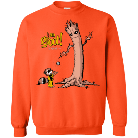 Sweatshirts Orange / Small Groots Giving Crewneck Sweatshirt