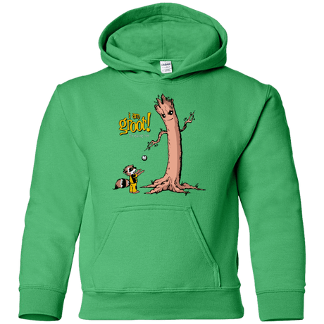 Sweatshirts Irish Green / YS Groots Giving Youth Hoodie