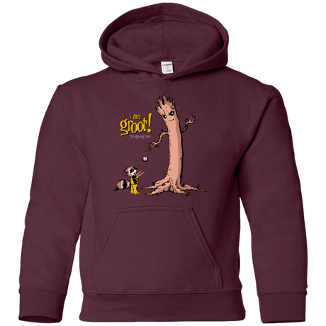 Sweatshirts Maroon / YS Groots Giving Youth Hoodie