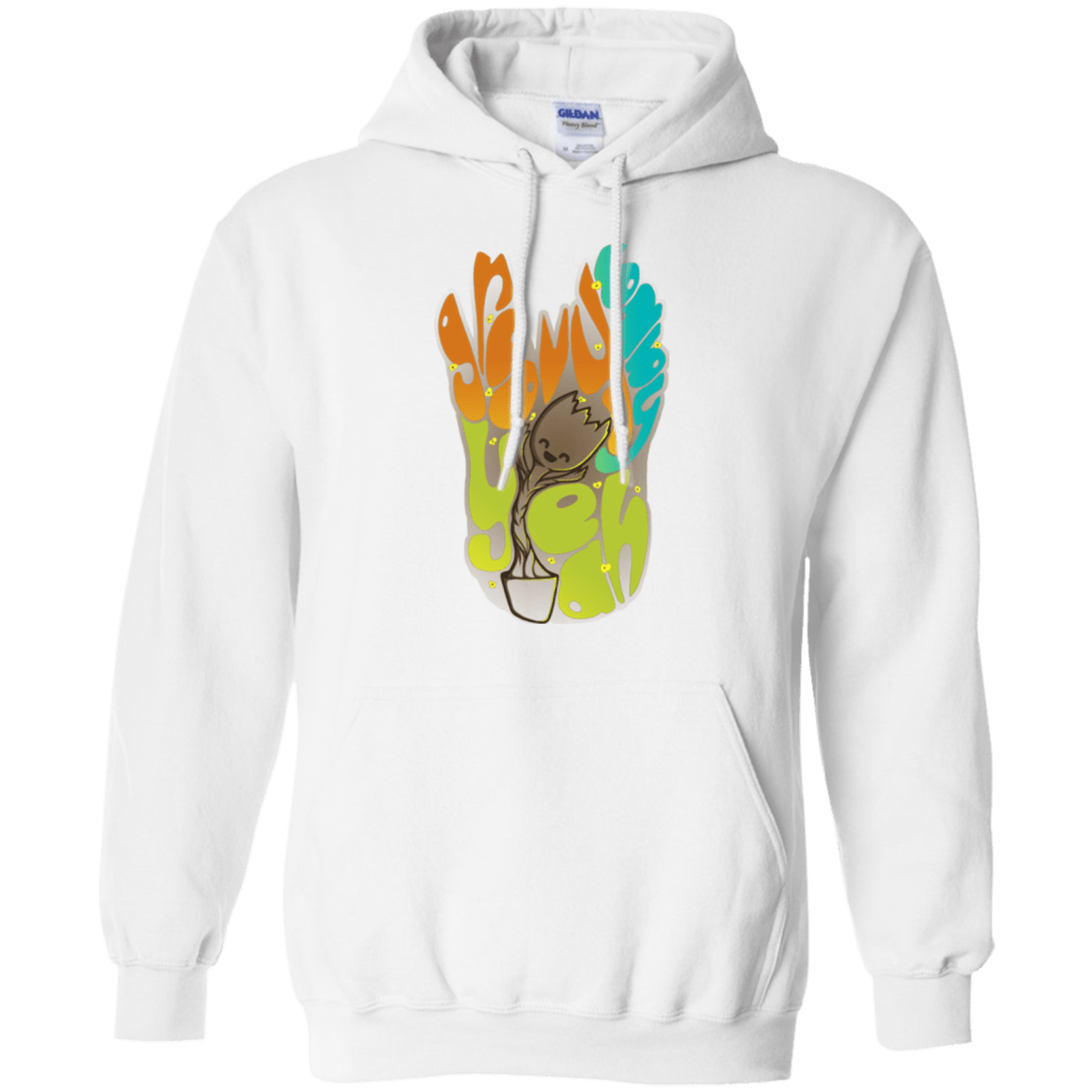 Sweatshirts White / Small Groovy Baby Pullover Hoodie