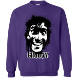 Sweatshirts Purple / S Groovy Crewneck Sweatshirt