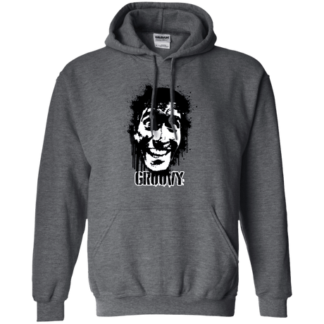 Sweatshirts Dark Heather / S Groovy Pullover Hoodie