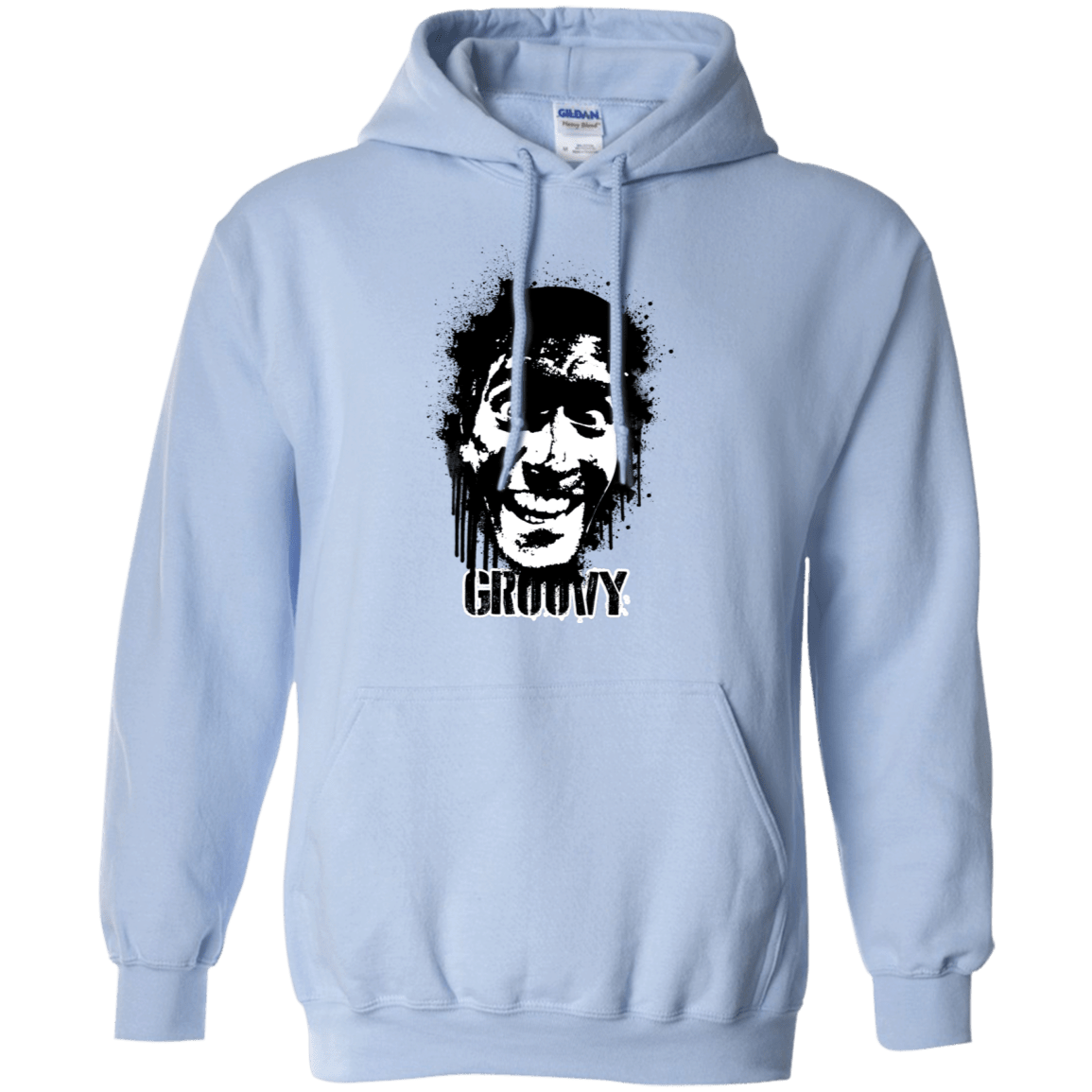 Sweatshirts Light Blue / S Groovy Pullover Hoodie