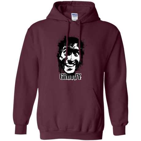 Sweatshirts Maroon / S Groovy Pullover Hoodie