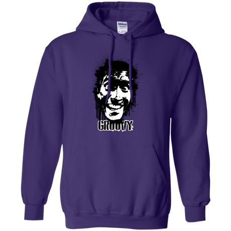 Sweatshirts Purple / S Groovy Pullover Hoodie