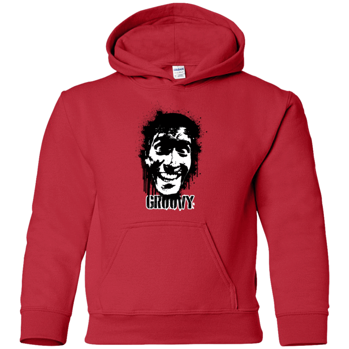 Sweatshirts Red / YS Groovy Youth Hoodie