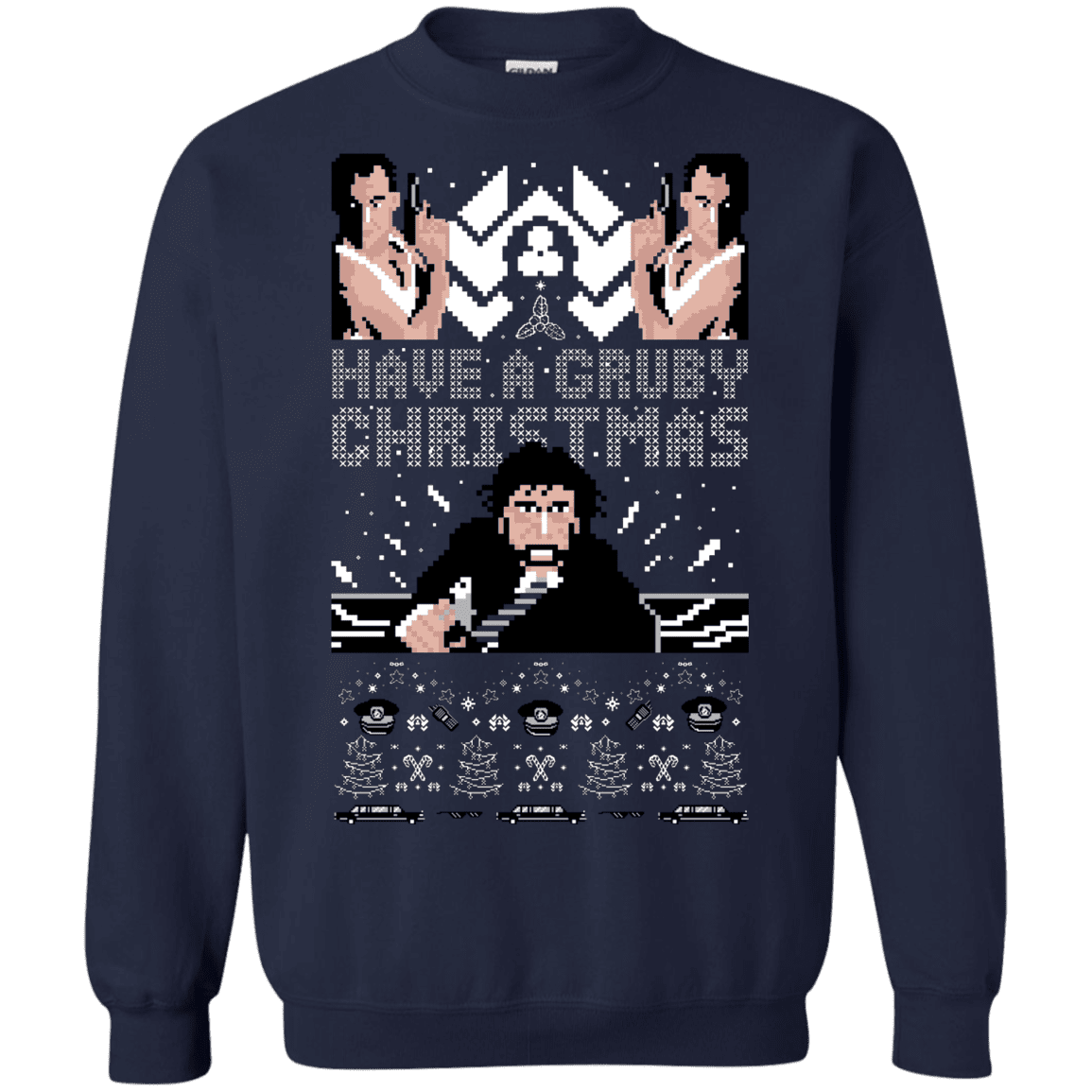 Sweatshirts Navy / S Gruber Christmas Crewneck Sweatshirt