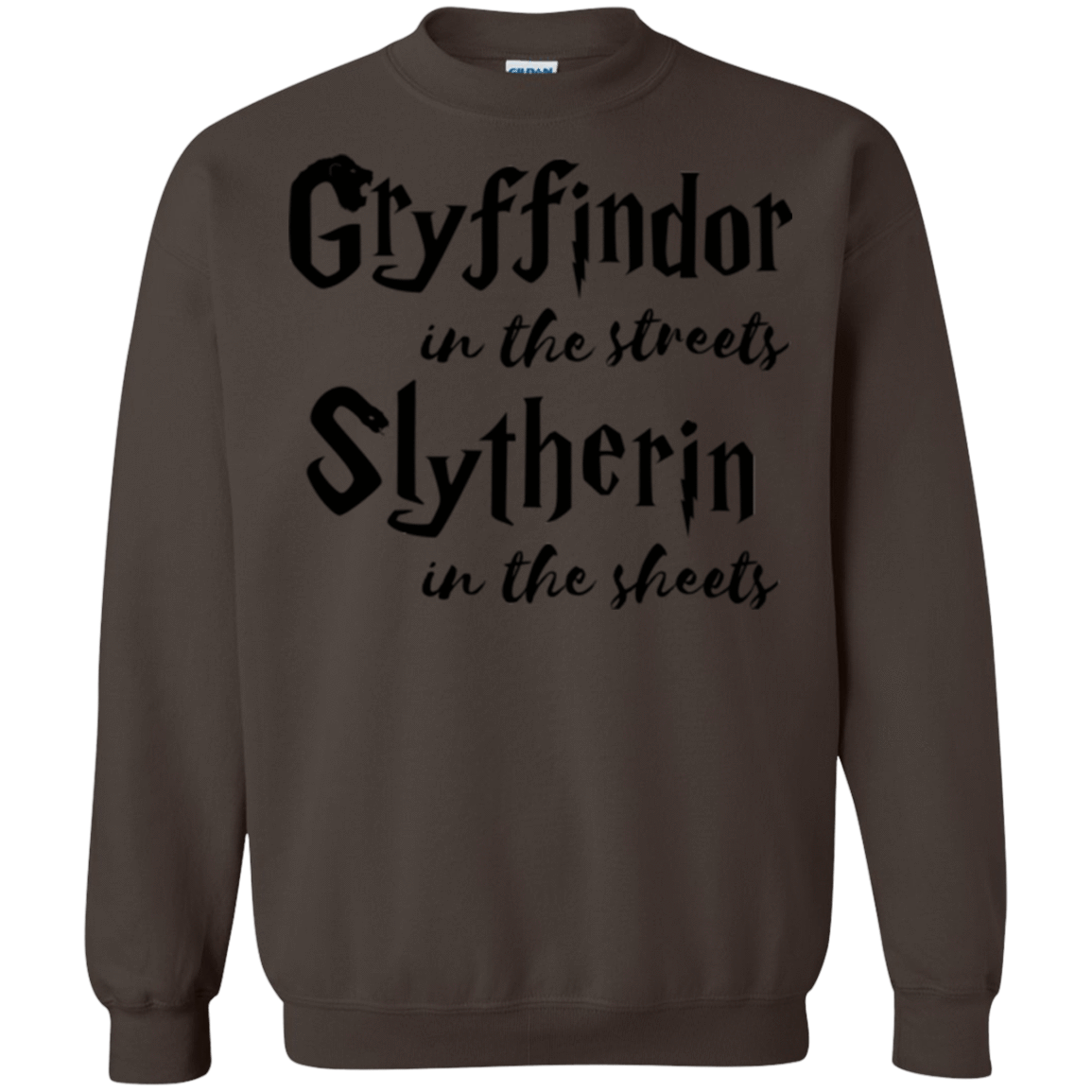 Sweatshirts Dark Chocolate / Small Gryffindor Streets Crewneck Sweatshirt