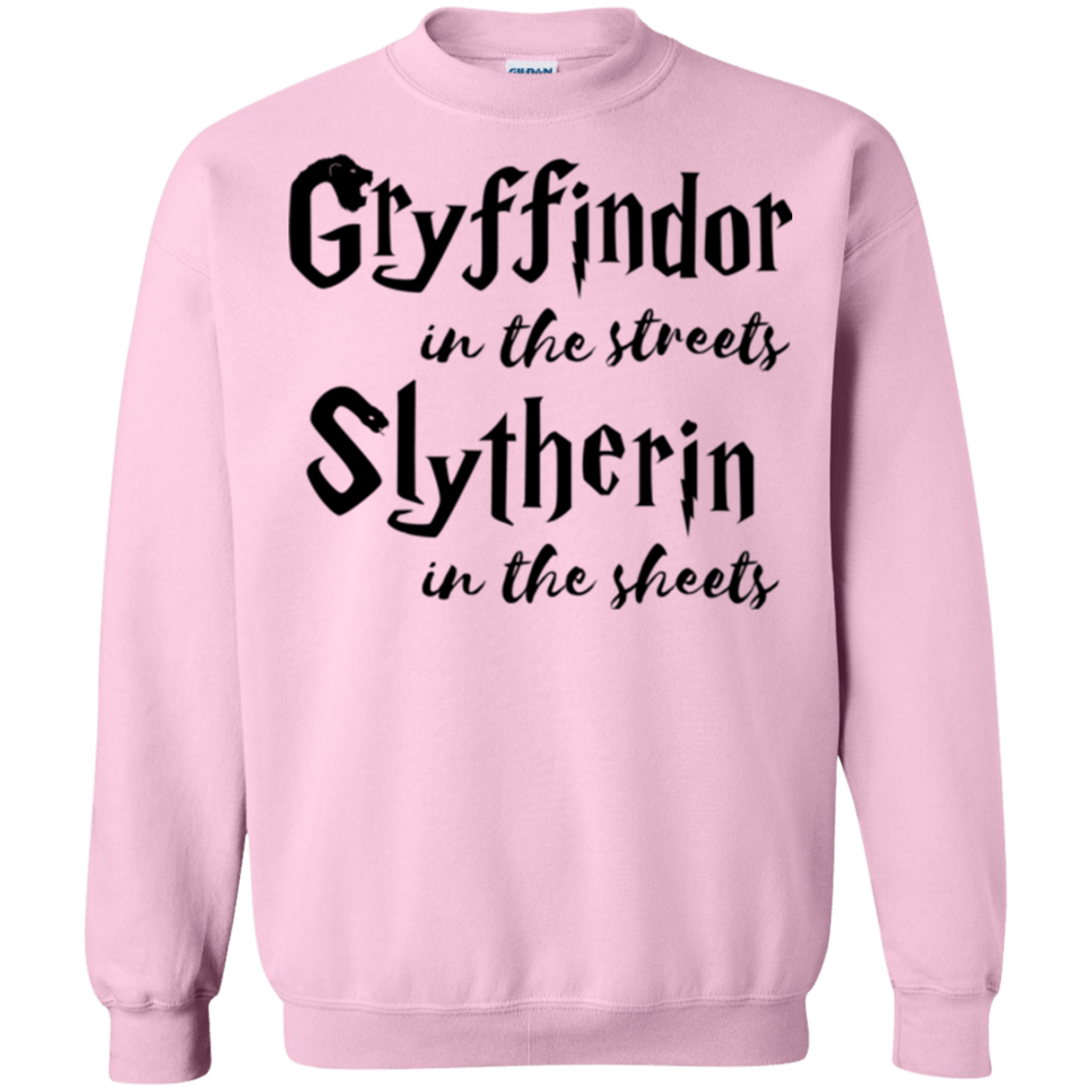 Sweatshirts Light Pink / Small Gryffindor Streets Crewneck Sweatshirt