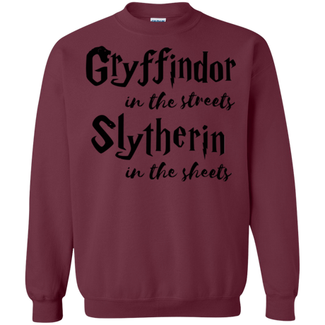 Sweatshirts Maroon / Small Gryffindor Streets Crewneck Sweatshirt