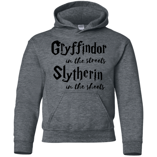 Sweatshirts Dark Heather / YS Gryffindor Streets Youth Hoodie