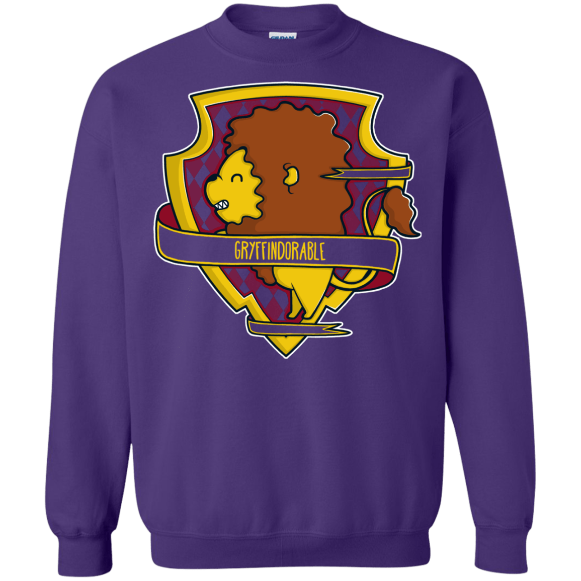 Sweatshirts Purple / Small Gryffindorable Crewneck Sweatshirt