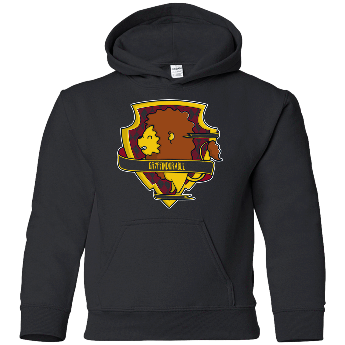 Sweatshirts Black / YS Gryffindorable Youth Hoodie