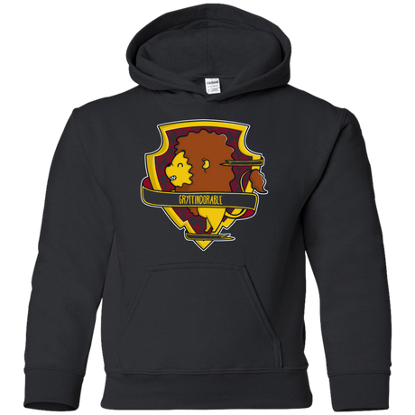 Sweatshirts Black / YS Gryffindorable Youth Hoodie