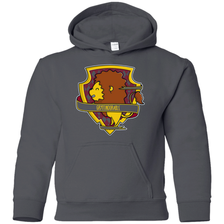 Sweatshirts Charcoal / YS Gryffindorable Youth Hoodie