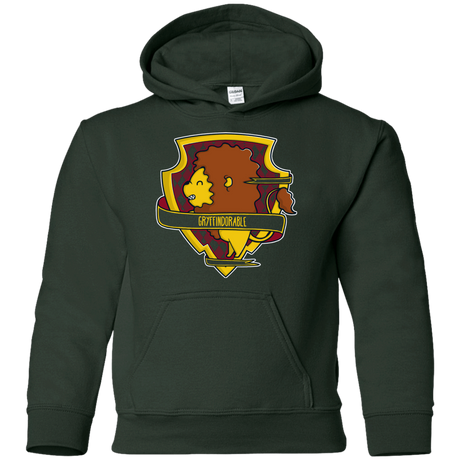 Sweatshirts Forest Green / YS Gryffindorable Youth Hoodie