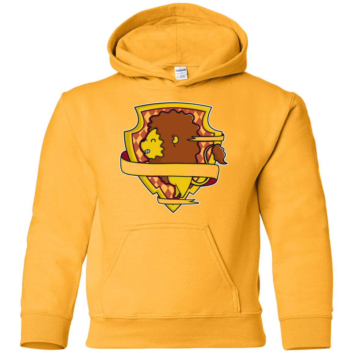 Sweatshirts Gold / YS Gryffindorable Youth Hoodie