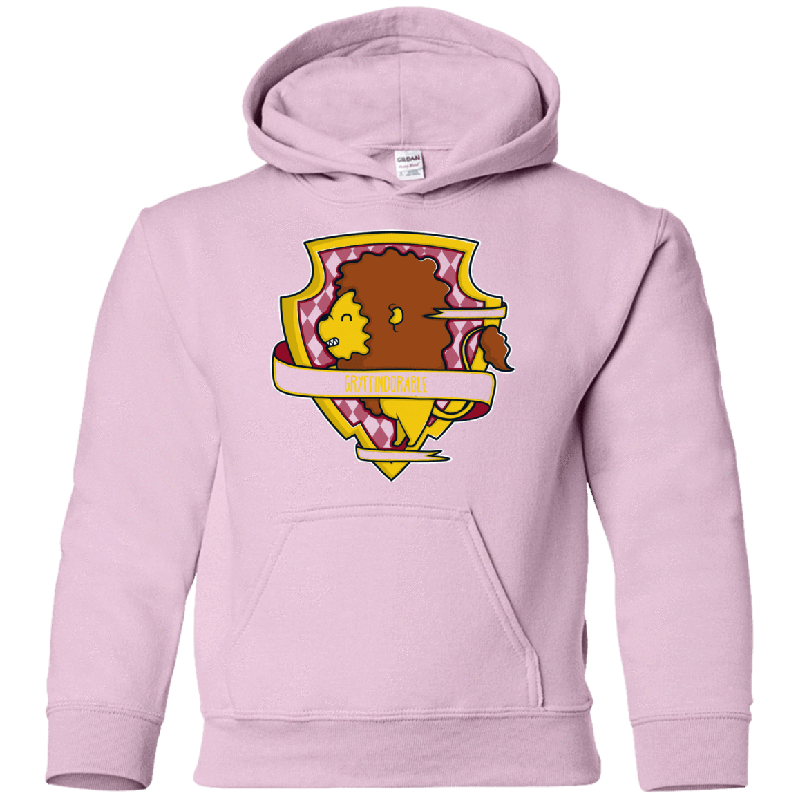 Sweatshirts Light Pink / YS Gryffindorable Youth Hoodie