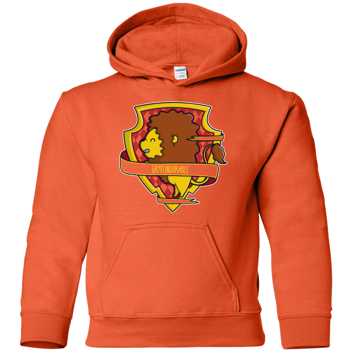 Sweatshirts Orange / YS Gryffindorable Youth Hoodie