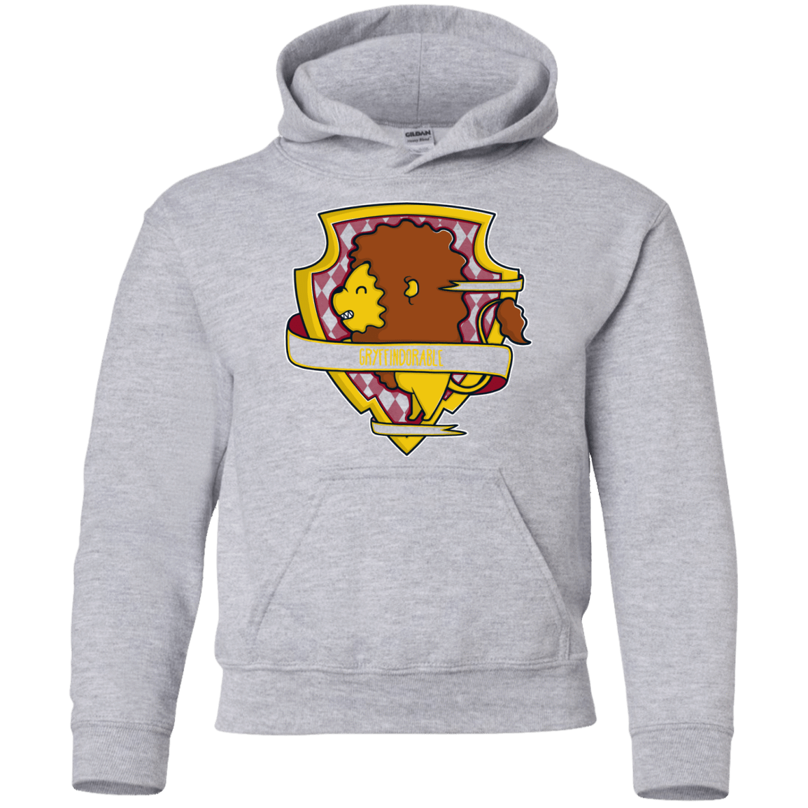 Sweatshirts Sport Grey / YS Gryffindorable Youth Hoodie
