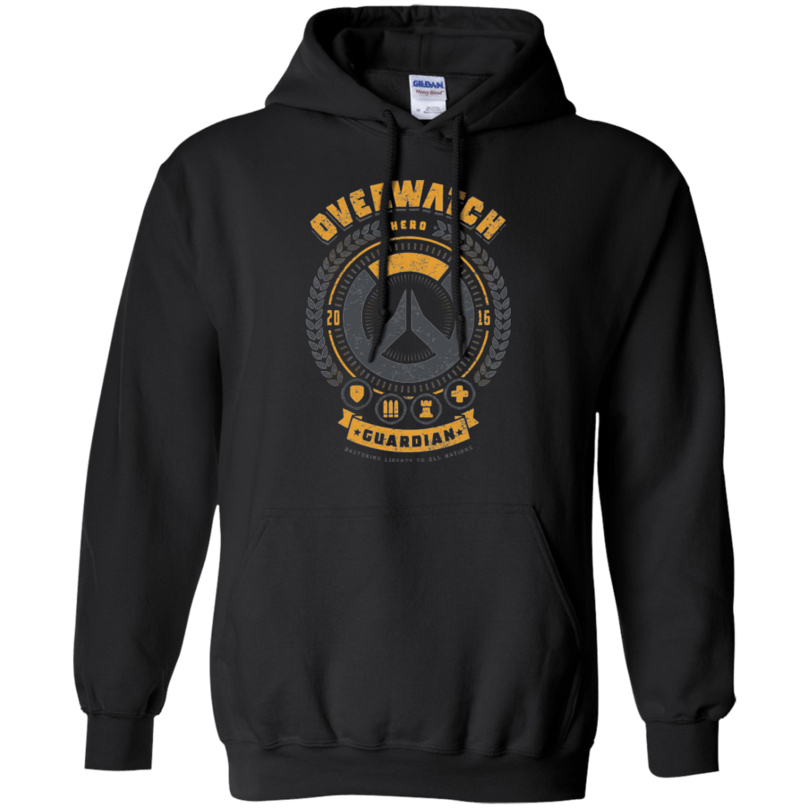 Sweatshirts Black / Small Guardian Hero Pullover Hoodie