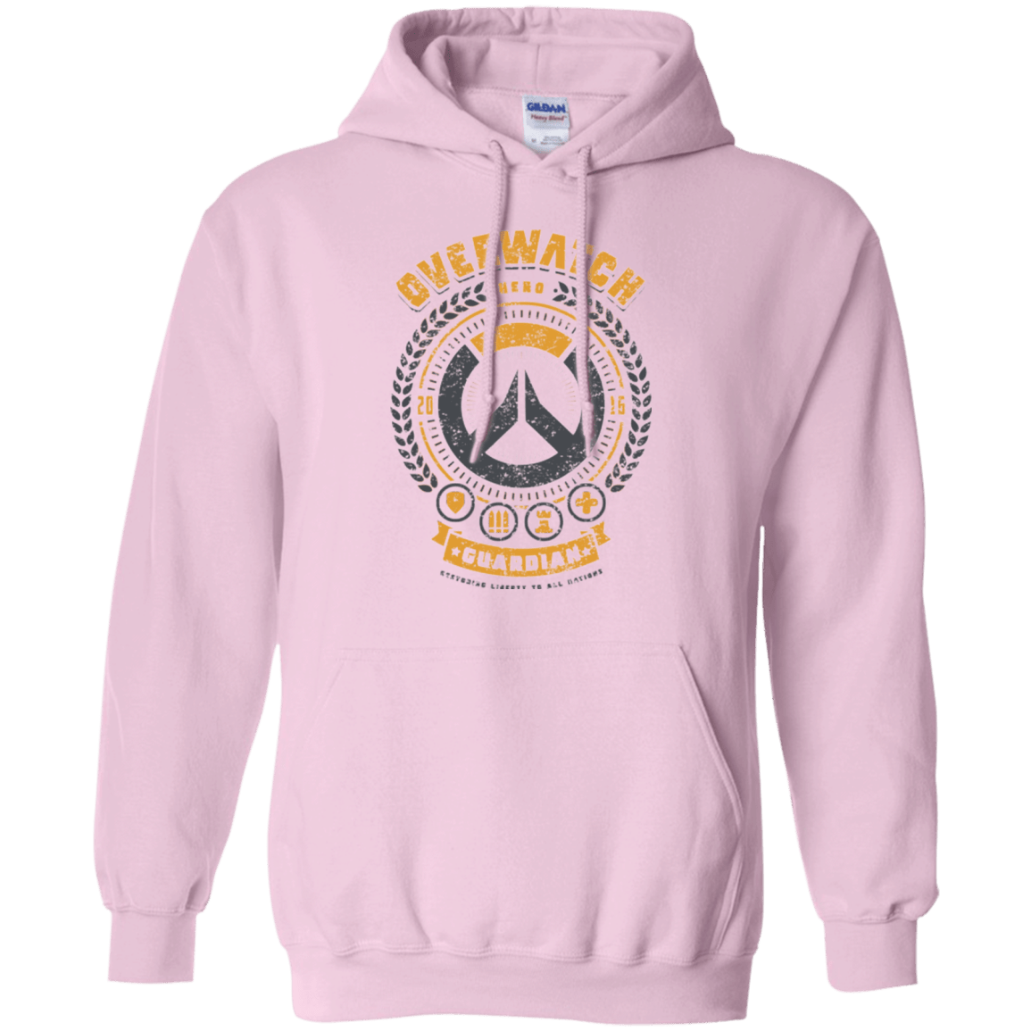 Sweatshirts Light Pink / Small Guardian Hero Pullover Hoodie