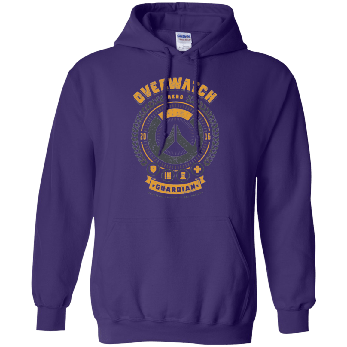 Sweatshirts Purple / Small Guardian Hero Pullover Hoodie