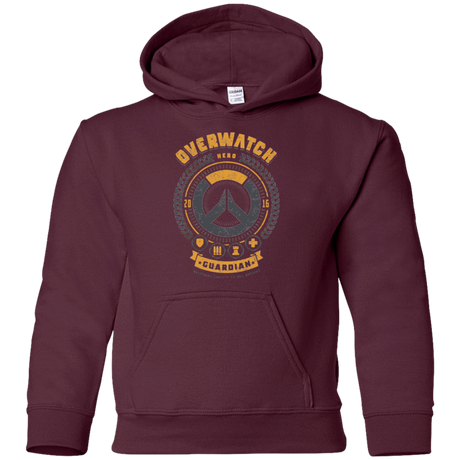 Sweatshirts Maroon / YS Guardian Hero Youth Hoodie