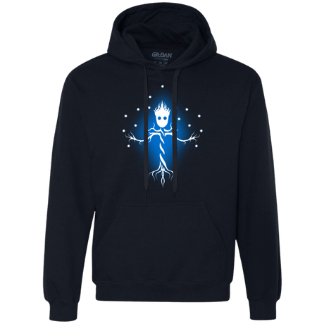 Sweatshirts Navy / Small Guardian Tree of The Galaxy Premium Fleece Hoodie