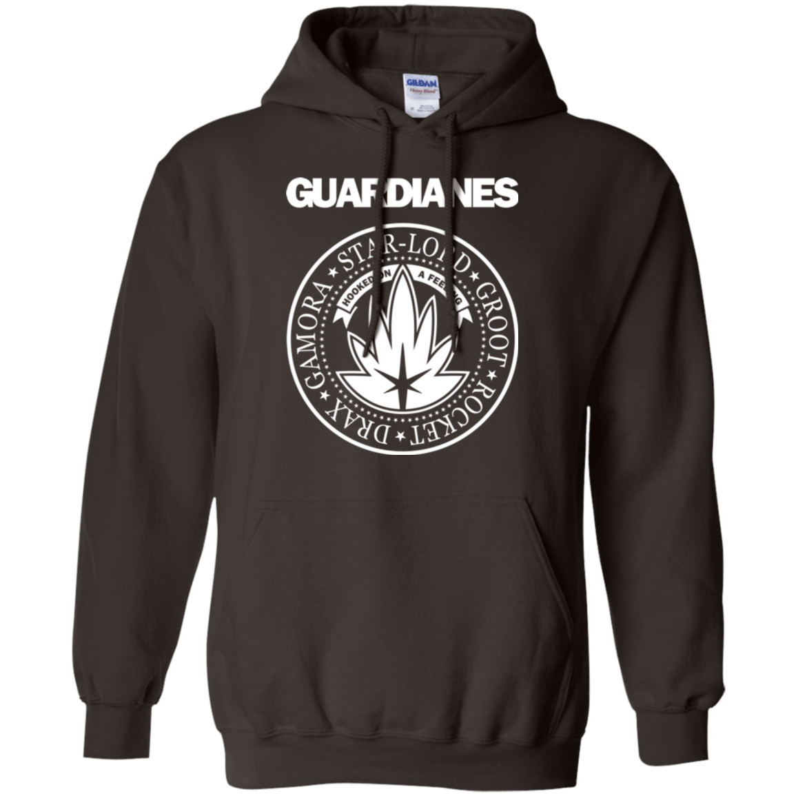 Sweatshirts Dark Chocolate / Small Guardianes Pullover Hoodie