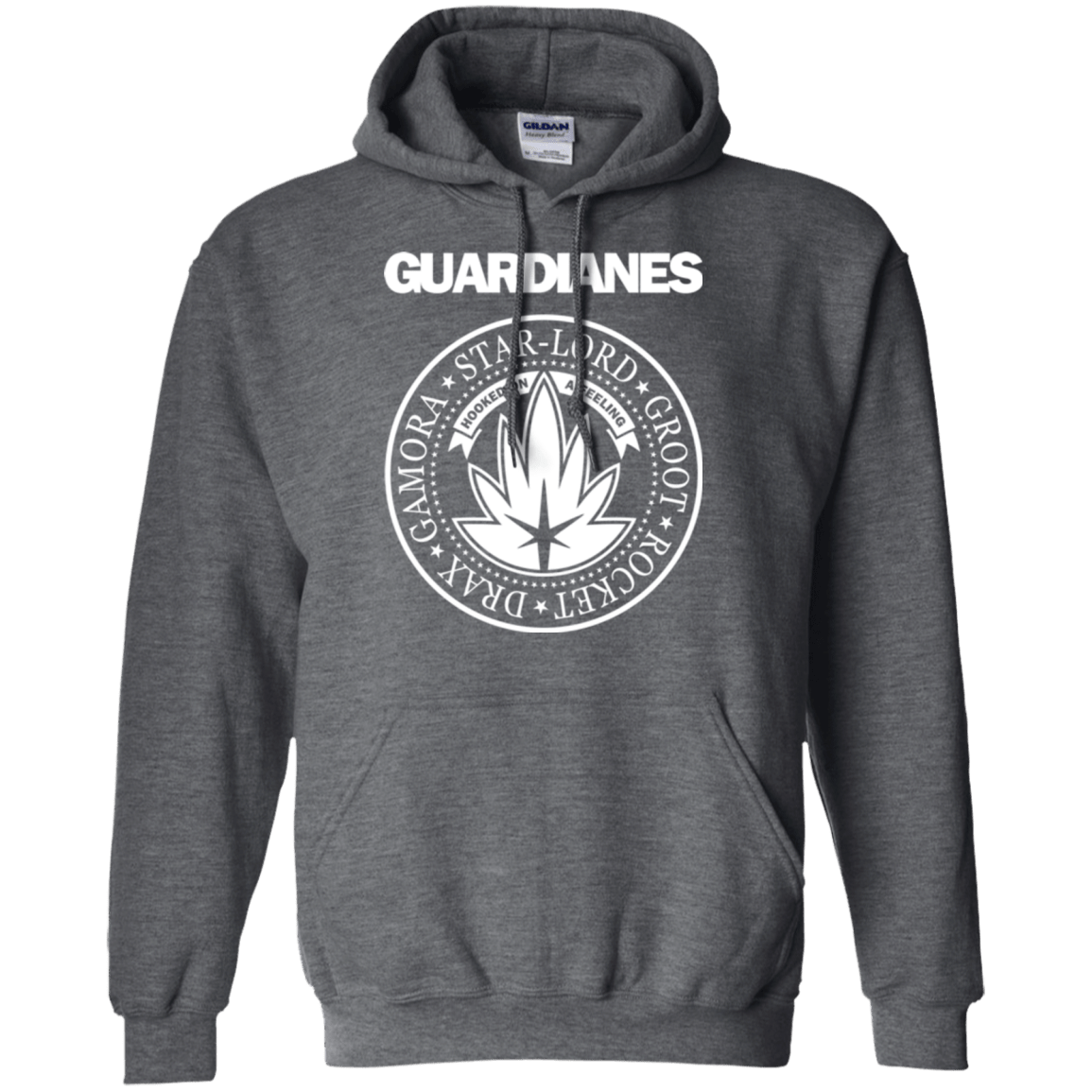 Sweatshirts Dark Heather / Small Guardianes Pullover Hoodie