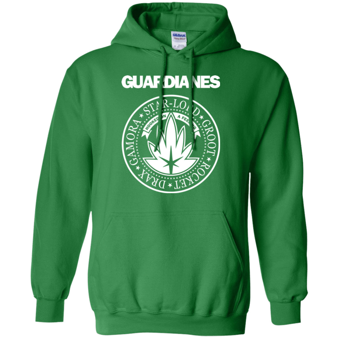 Sweatshirts Irish Green / Small Guardianes Pullover Hoodie