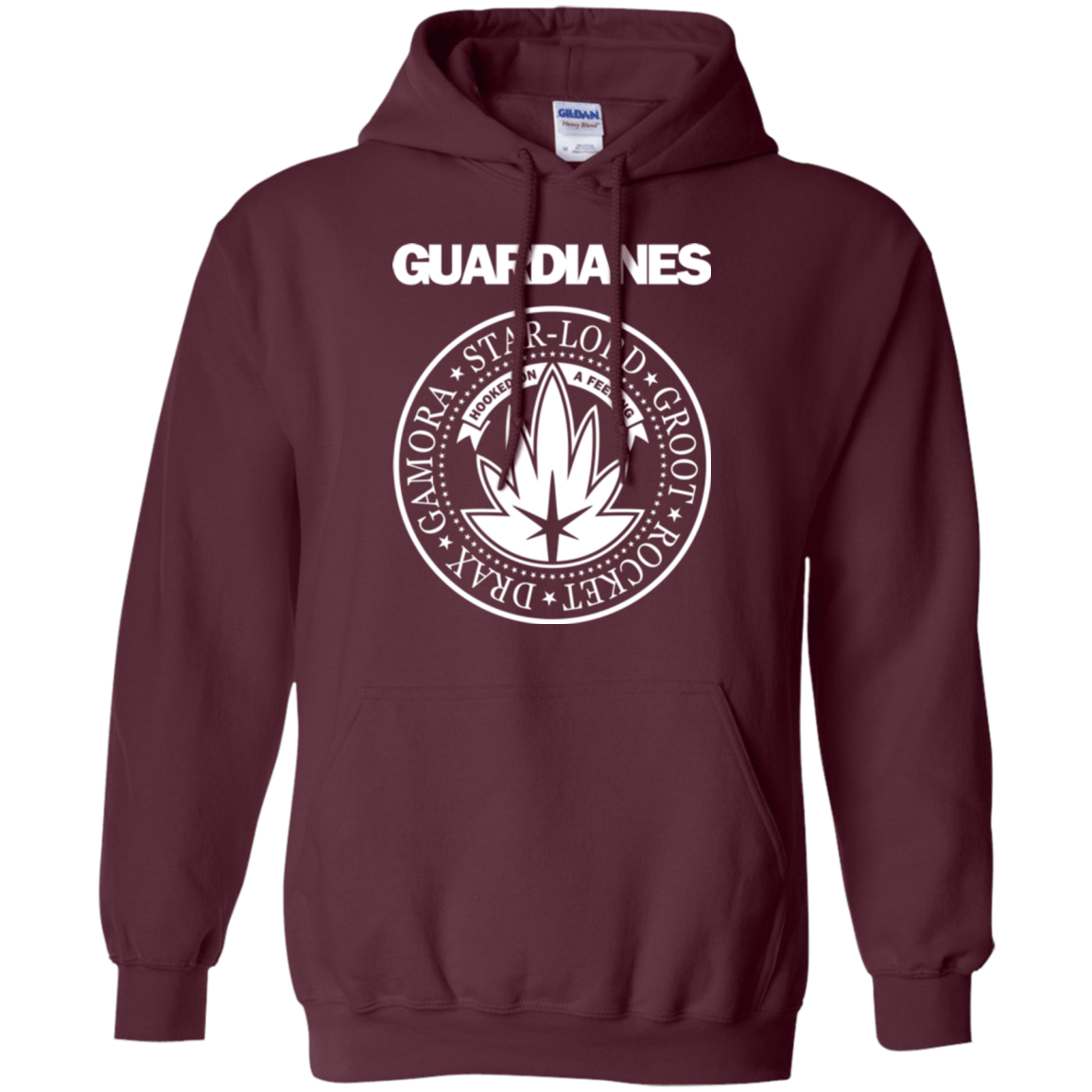 Sweatshirts Maroon / Small Guardianes Pullover Hoodie