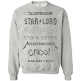 Sweatshirts Ash / Small Guardians Galaxy Tour Grunge Crewneck Sweatshirt