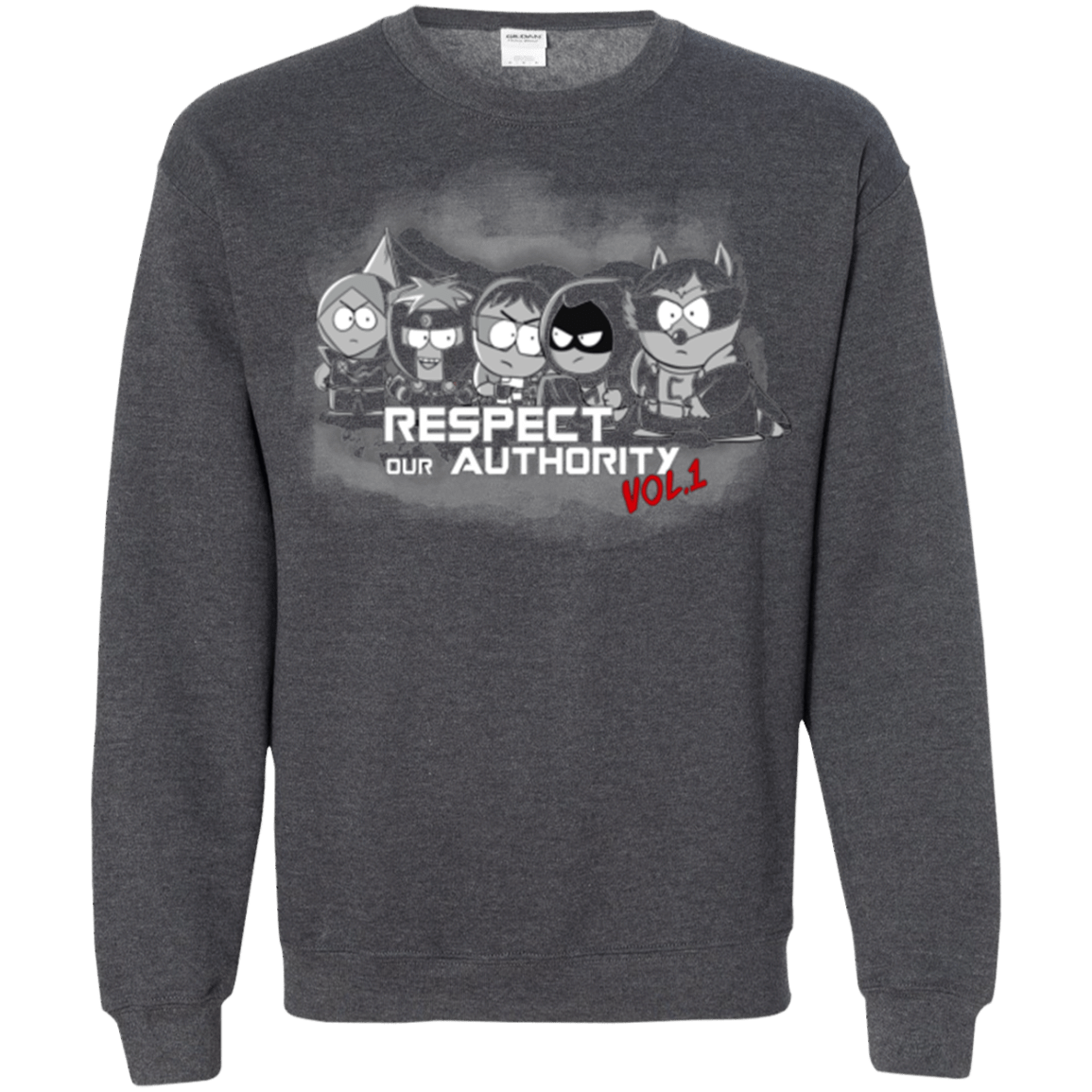 Sweatshirts Dark Heather / S Guardians of AU2 Crewneck Sweatshirt
